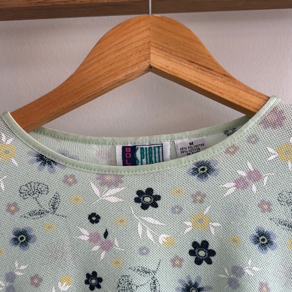 BOLO SPIRIT VINTAGE | Floral Patterned Top Medium - Picture 6 of 7